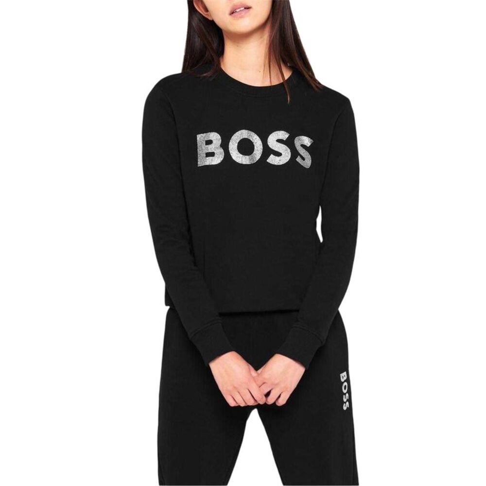 Boss Womens/Ladies Logo Sweatshirt / Black